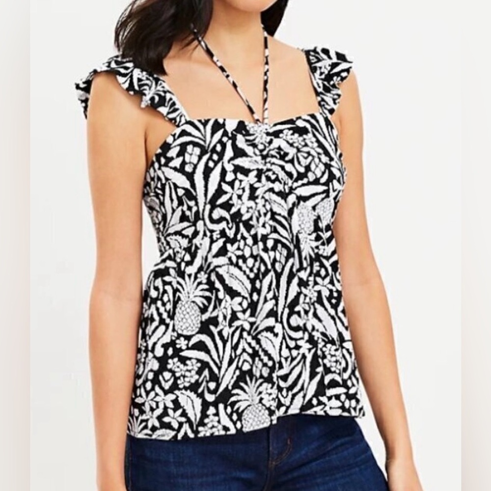 LOFT Ruffle Shell